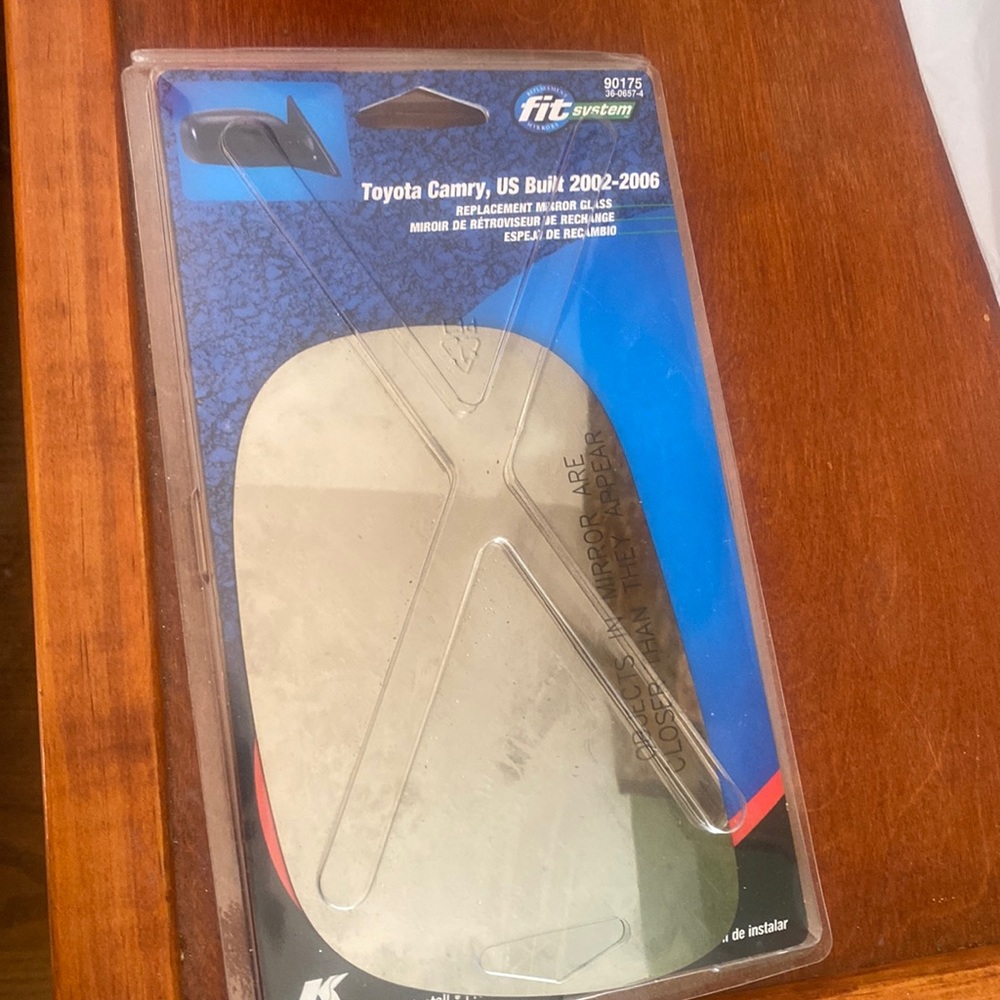 Toyota Camry, US Built 2002-2006 replacement side view mirror